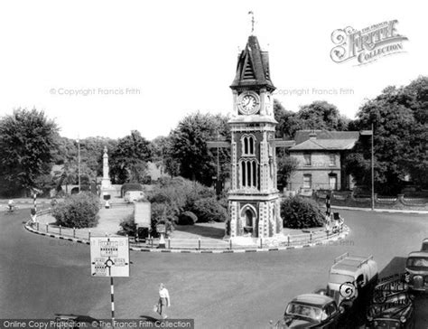 Photo Of Newmarket The Jubilee Clock Tower C1960