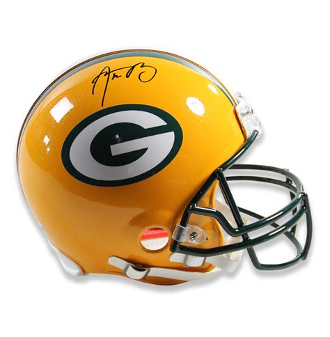 Aaron Rodgers Signed Full Size Green Bay Packers Authentic Proline Helmet