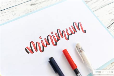 Ribbon Lettering How To Create Outstanding Ribbon Letterings Tutorial