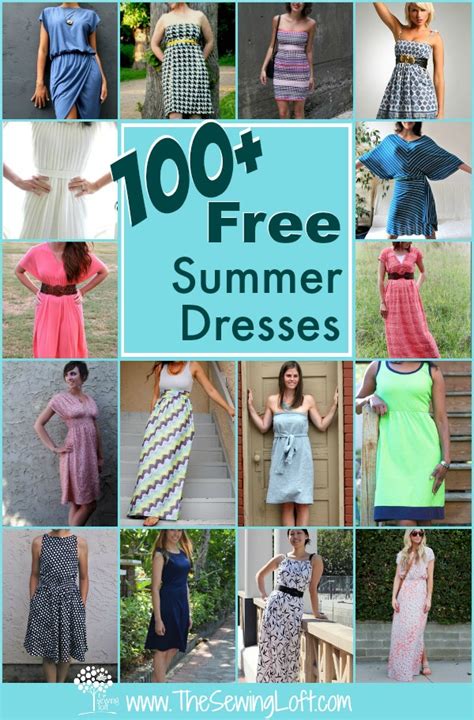 100 Easy Summer Dresses Round Up The Sewing Loft