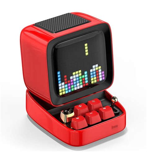 Pixel Art Bluetooth Portable Speaker Pixel X