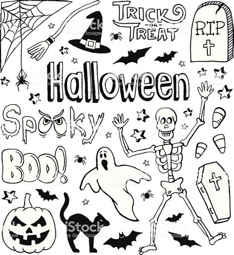 A Halloween Themed Doodle Page Doodle Pages Halloween Doodle