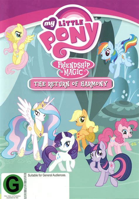 My Little Pony Friendship Is Magic The Return Of Harmony Dvd Buy