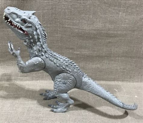 2014 Hasbro Jurassic World Indominus Rex 20” Dinosaur Toy W Lights And Sound Ebay