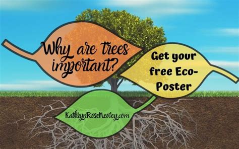 Why Are Trees Important Eco Poster Kathryn Rose Newey