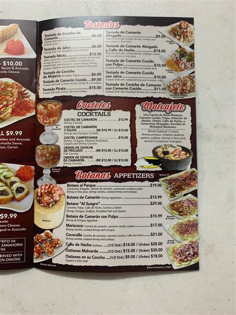 El Peri Sushi Menu Paramount Ca 90723