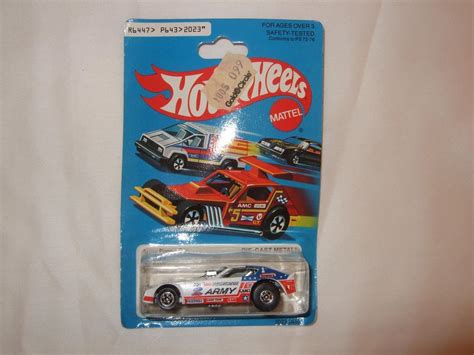 Hot Wheels Army Funny Car No 2023 Blister Pack 1979 Private Collection