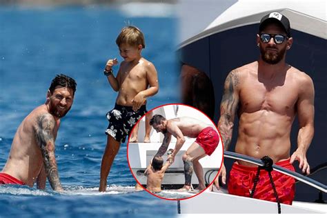 Messi Se Olvida De La Copa Del Mundo Y Disfruta Con Su Familia En Ibiza