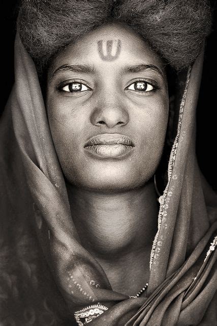 Young Wodabe From Niger Mali Portrait Africa People Interesting Faces