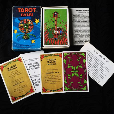 Vintage Tarot Cards Tarot Balbi By Lostsoulscuriosities On Etsy Vintage