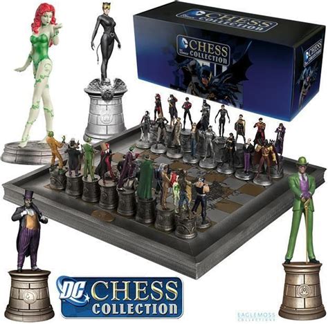 Dc Comics Justice League Chess Pieces Eaglemoss Models Shipping