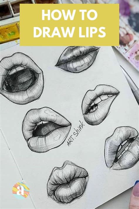 How To Draw Mouths Like A Pro Step By Step Mouth Drawing Lips