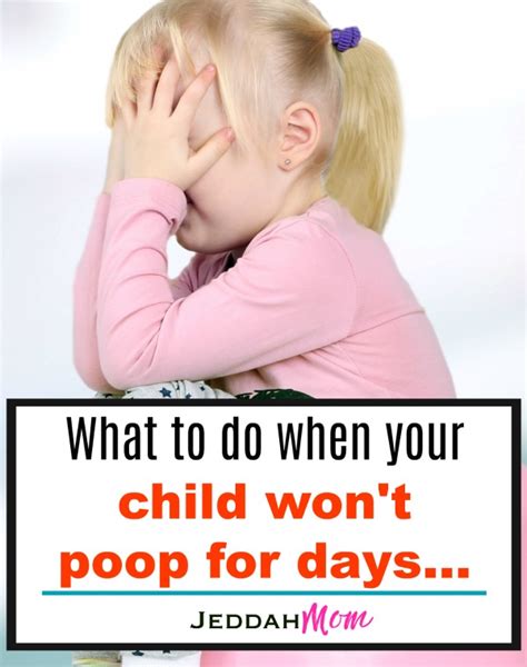 What To Do When Your Child Holds Their Poop