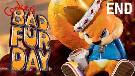 Conkers Bad Fur Day Lets Play End Conker Reloaded Youtube