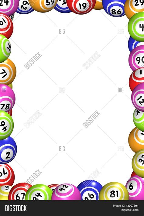 Bingo Balls Frame Stock Photo And Stock Images Bigstock