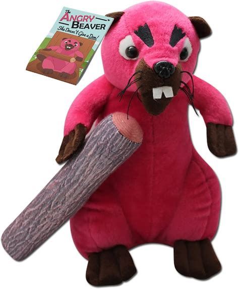 buy gears out debra the angry beaver always dam hungry for wood funny stuffed beaver plush