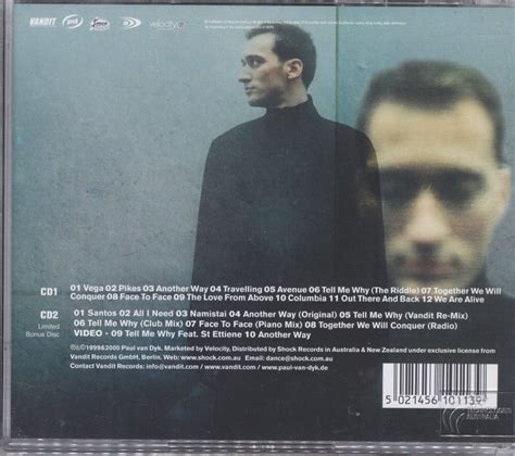 Paul Van Dyk Out There And Back 2cd 081 5021456101139 Ebay