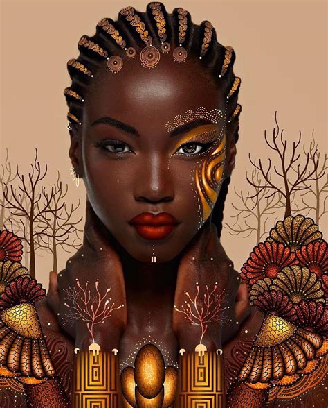 Black Art On Instagram Digital Magic Art Of Thick East African