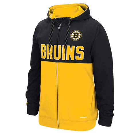 Boston Bruins Mens Full Zip Hoodie Bobs Stores