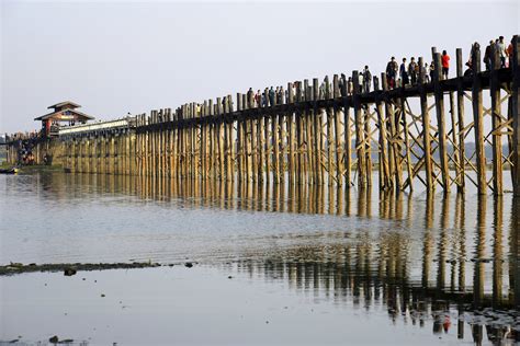 U Bein Bridge 1 Mandalay Surroundings Pictures Burma In Global