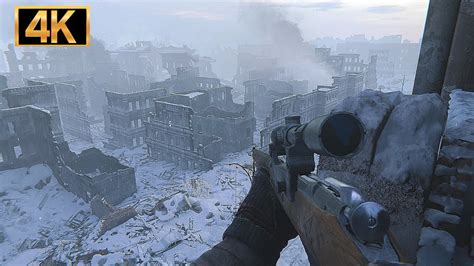 Winter Stalingrad Sniper Mission Call Of Duty Vanguard Ps5 Gameplay