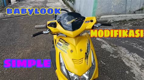 Review Modifikasi Beat Karbu Simple🔰baby Look Style Beat Karbu Kuning🤟📸