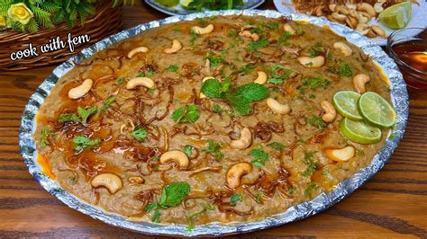 Easy Hyderabadi Mutton Haleem The Best Mutton Haleem Haleem Recipe