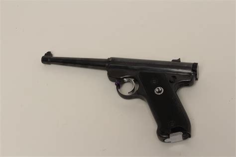 Ruger Mk 1 Semi Automatic Pistol 22 Long Rifle Caliber