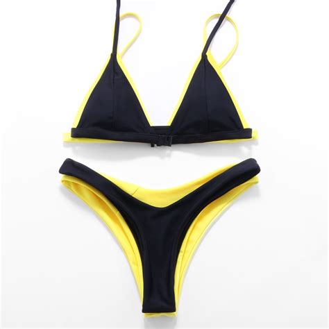 Omkagi Brand Swimwear Women Swimsuit Sexy Push Up Micro Bikinis Set