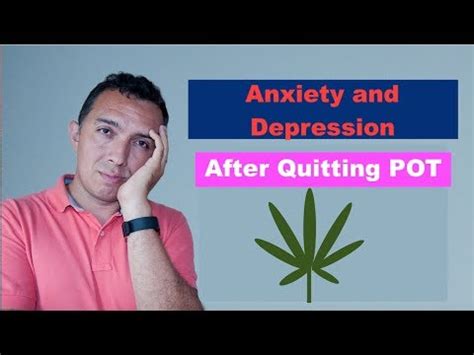 Here if you need any advice or some ears. Anxiety and Depression After Quitting Marijuana - YouTube