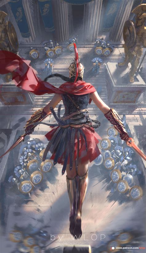 Assassin S Creed Odyssey By Wlop On Deviantart