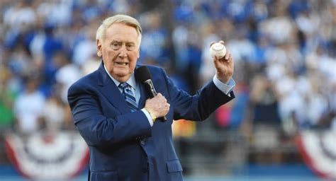 Legendary Dodgers Broadcaster Vin Scully Dies At 94 Broadcast And