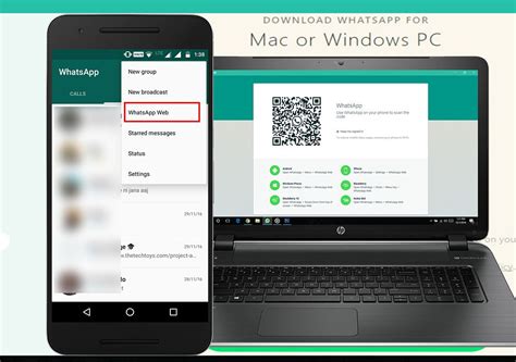 how to use whatsapp web on pc send and receive whatsapp on pc laptop desktop whatsapp message