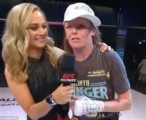 This Lesbian Mma Fighter Puked After A Fightthen Kissed A Hot Girl