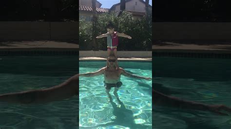 Lyric And Daddy In The Pool Youtube