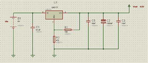 Proteus Circuit Model For The Regulated Power Supply System Download