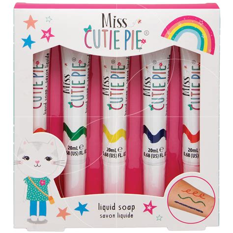 technic miss cutie pie coffret savon liquide 5pcs