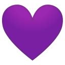 Purple Heart Emoji