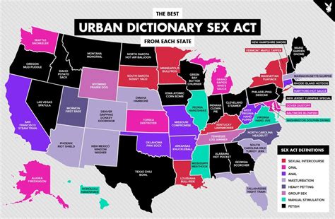 The Funniest Urban Dictionary Sex Act From Every State 1600 X 1049 Mapporn