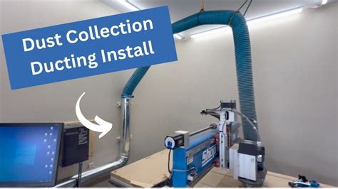 Dust Collection Ducting Install Youtube