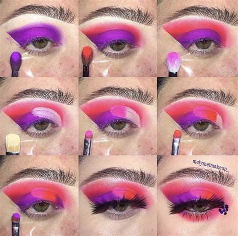Pin By Vivian On Arte De Maquillaje De Ojos In 2021 Colorful Makeup