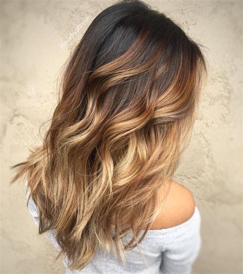 Hairstyles And Colors For Medium Length Hair | Balayage hair caramel