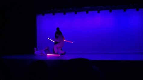 Awesome Lightsaber Fight Talent Show Performance Youtube