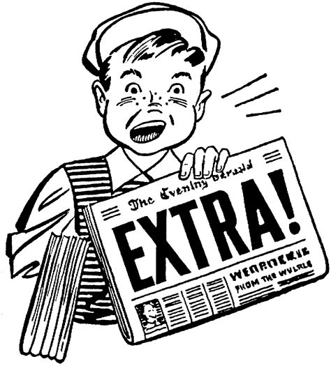 Extra Extra Read All About It Clipart Clip Art Library