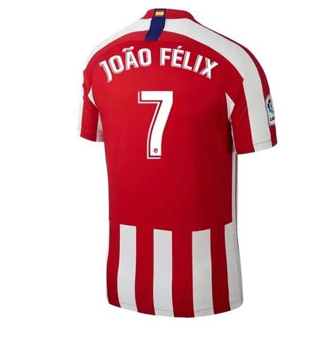 Joao Felix #7 Atletico Madrid 2019/2020 Home Jersey by Nike | Atlético madrid, Felix, Madrid