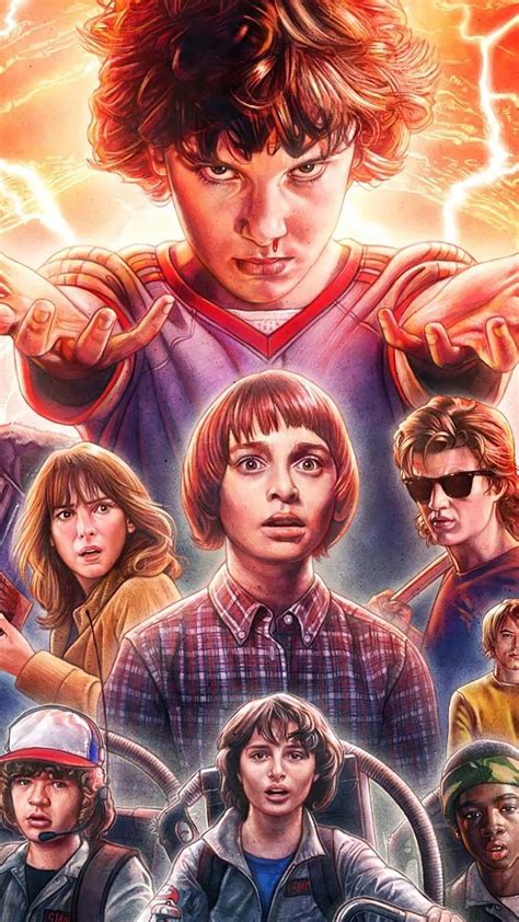 Stranger Things Characters Wallpapers Wallpaper Cave