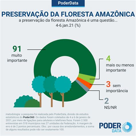 91 Acham Que Preservação Da Amazônia é Muito Importante Brasil
