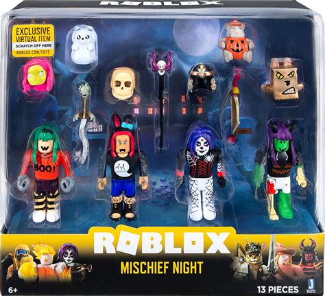 Amazonderoblox Rog0126 Mischief Night 4er Figuren Pack Spielset Mit 4