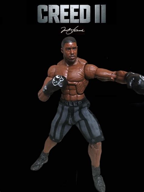Adonis Creed Creed Ii Boxing Custom Action Figure