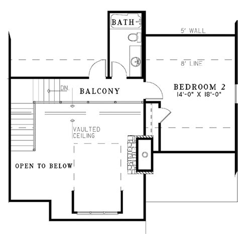 Mediterranean Style House Plan 2 Beds 2 Baths 1542 Sqft Plan 17